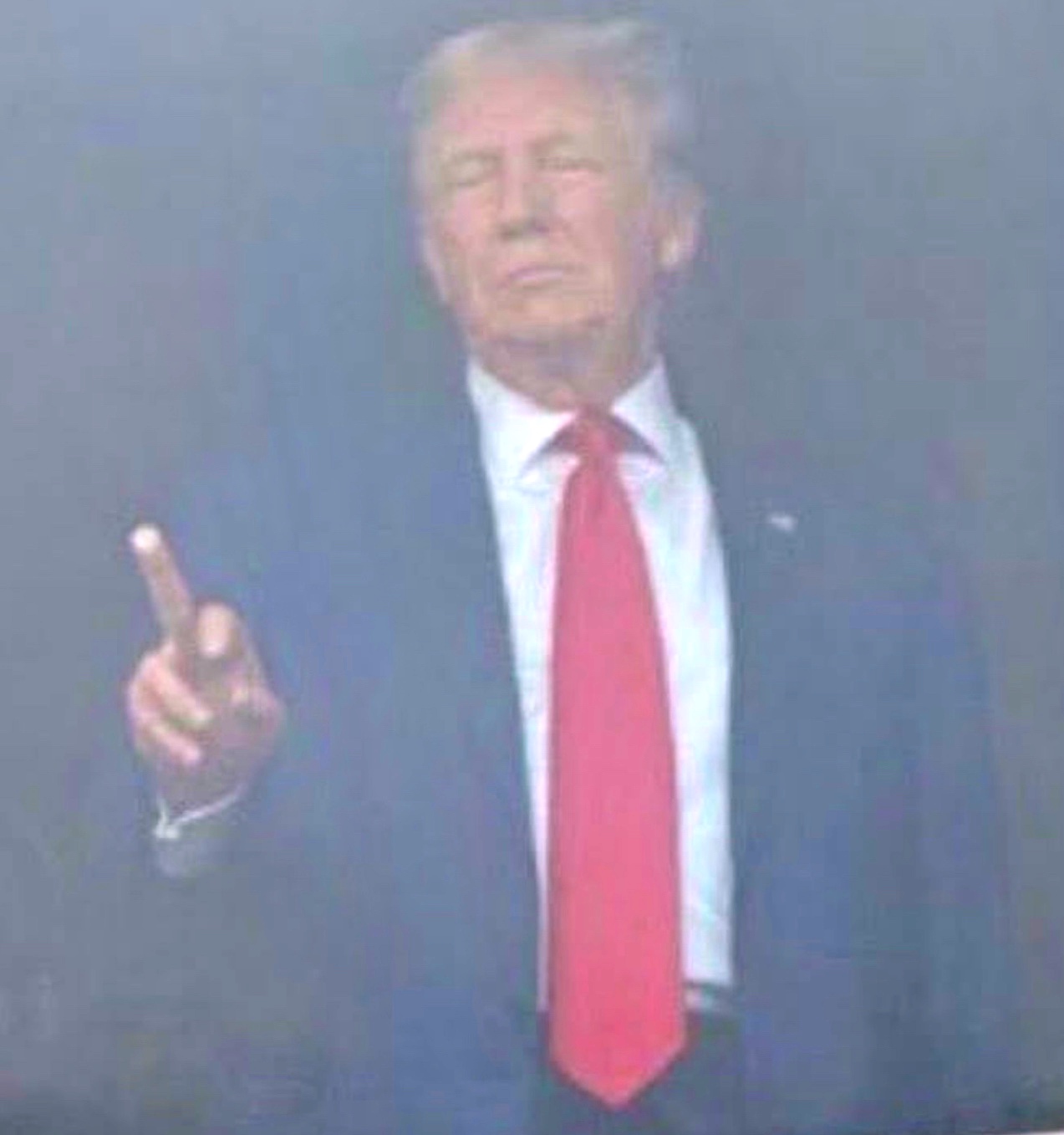 TRUMP IS KING Blank Meme Template