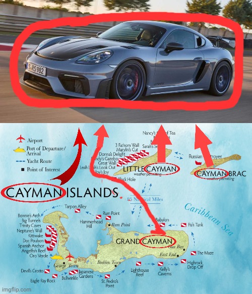 Name soundalike moment, Pt. 2 | image tagged in name soundalikes,cayman | made w/ Imgflip meme maker