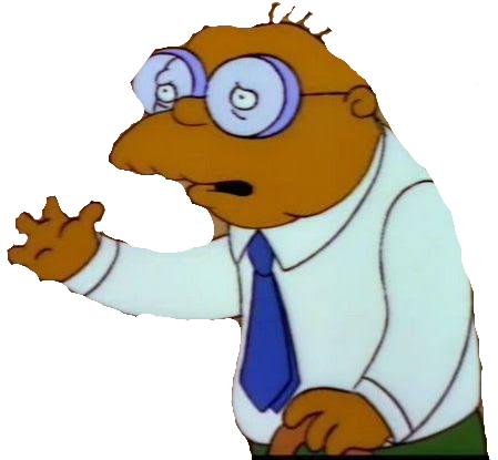Hans Moleman Blank Meme Template