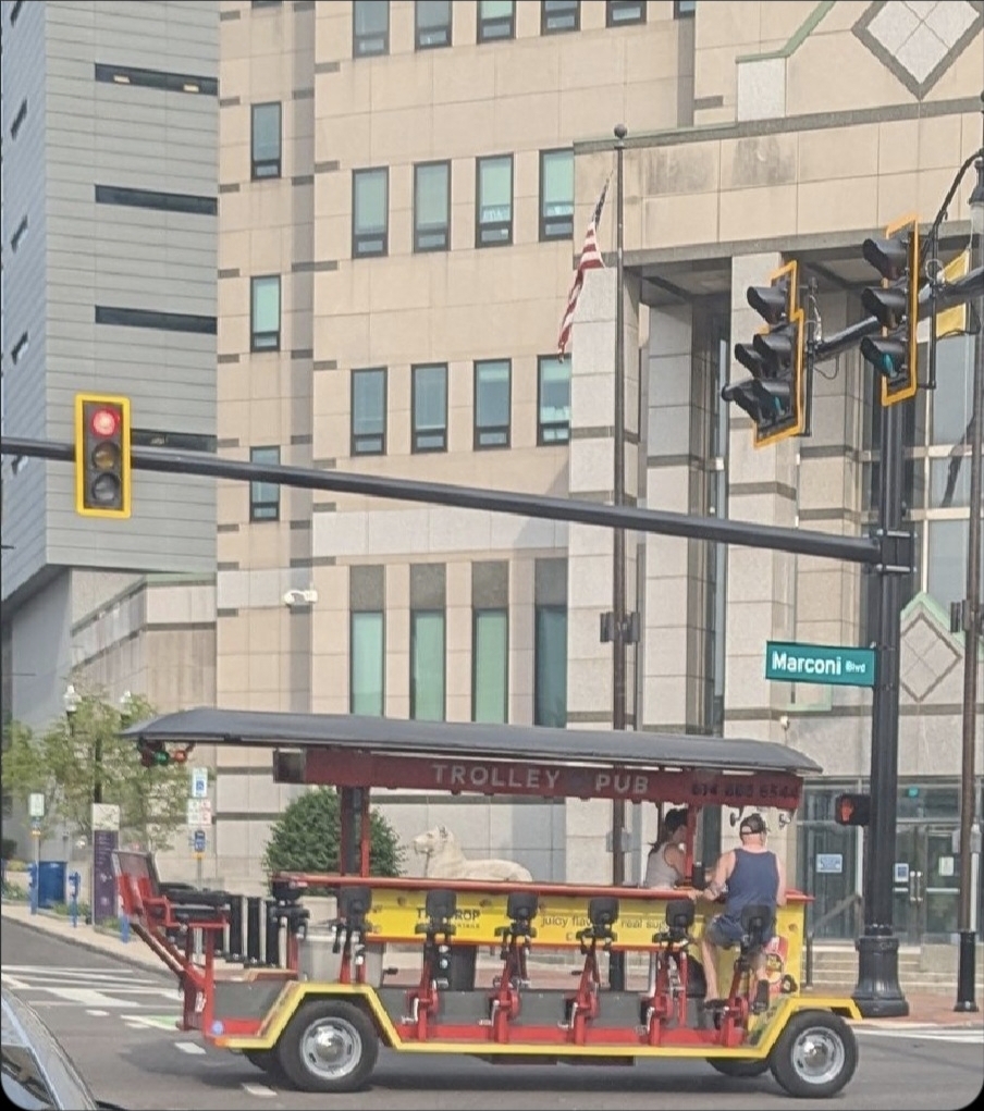 Lonely trolley guy Blank Meme Template