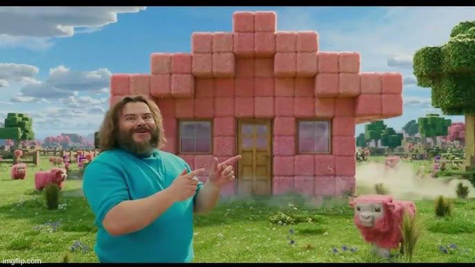 pink house | made w/ Imgflip meme maker