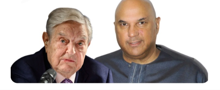 George Soros & Neville Singham Blank Meme Template