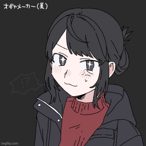First Picrew Done With My Current Hair | image tagged in art,this is brilliant but i like this,beautiful,dark mode,emo | made w/ Imgflip meme maker