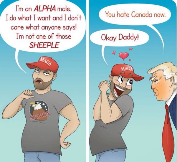 High Quality Maga daddy Blank Meme Template