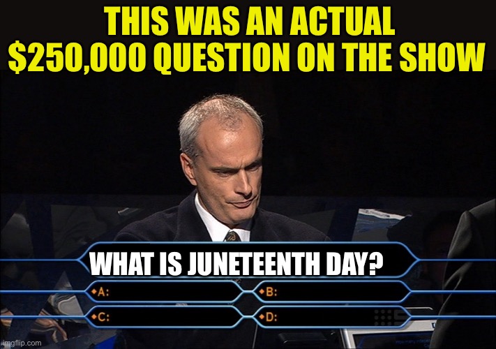 High Quality Juneteenth Day Blank Meme Template