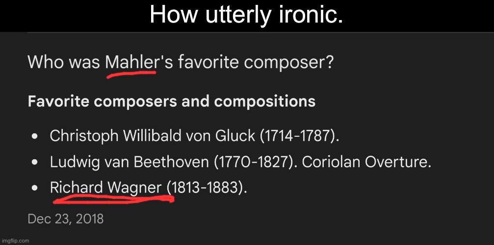 How utterly ironic. | made w/ Imgflip meme maker