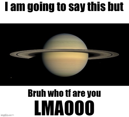 Bruh who tf are you LMAOOO | I am going to say this but | image tagged in bruh who tf are you lmaooo | made w/ Imgflip meme maker
