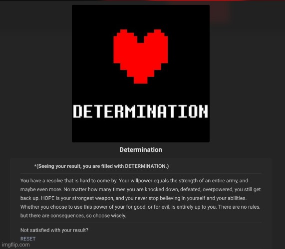 *(The fact that you got DT when your OC is Frisk... it fills you with DETERMINATION.) (epsi. note: determination tommorow) | image tagged in light inside your soul,shining in the cold,it's the truth,promise in your heart,don't forget,i'm with you in the dark | made w/ Imgflip meme maker
