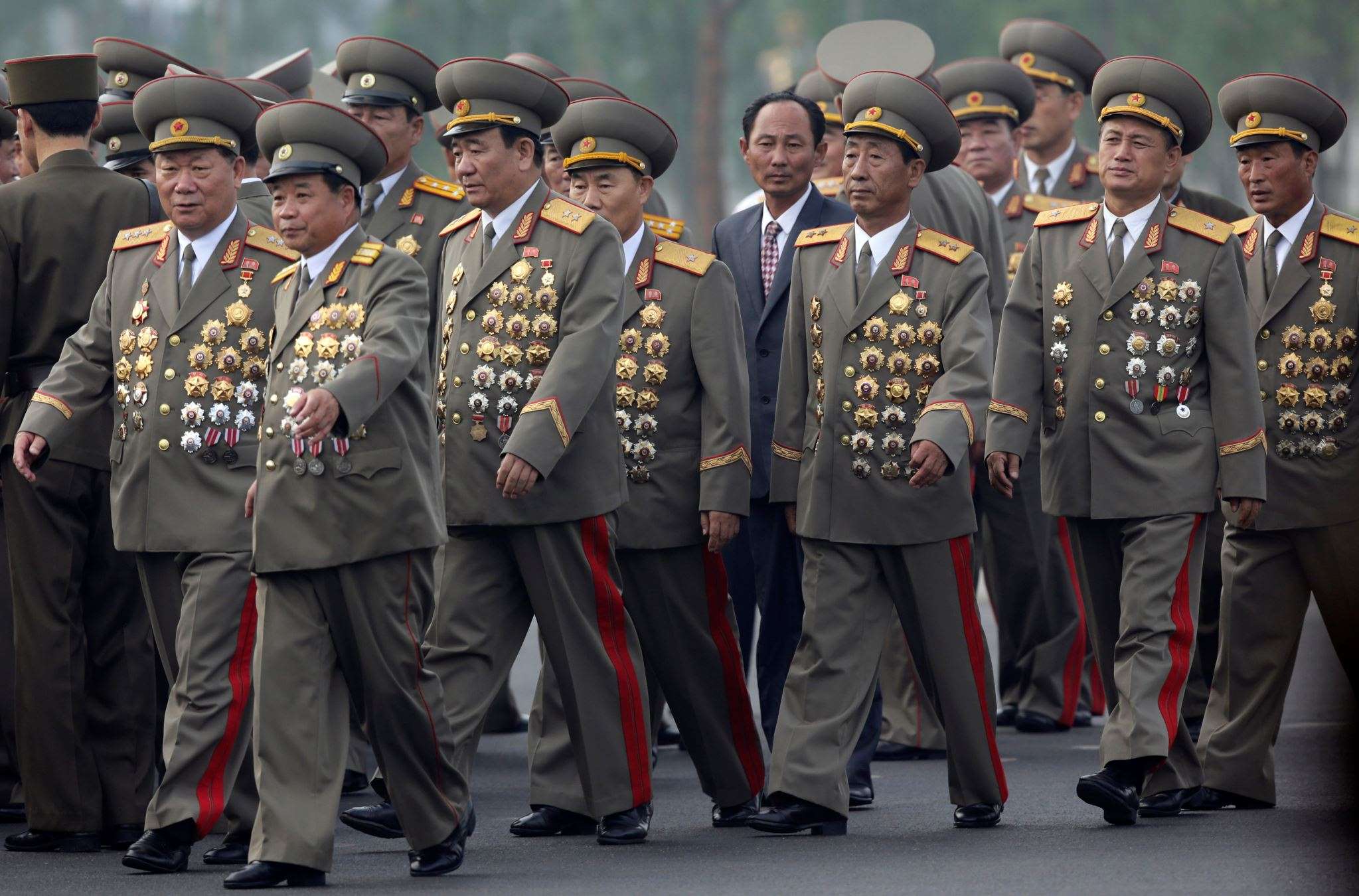 Korean Generals Blank Meme Template