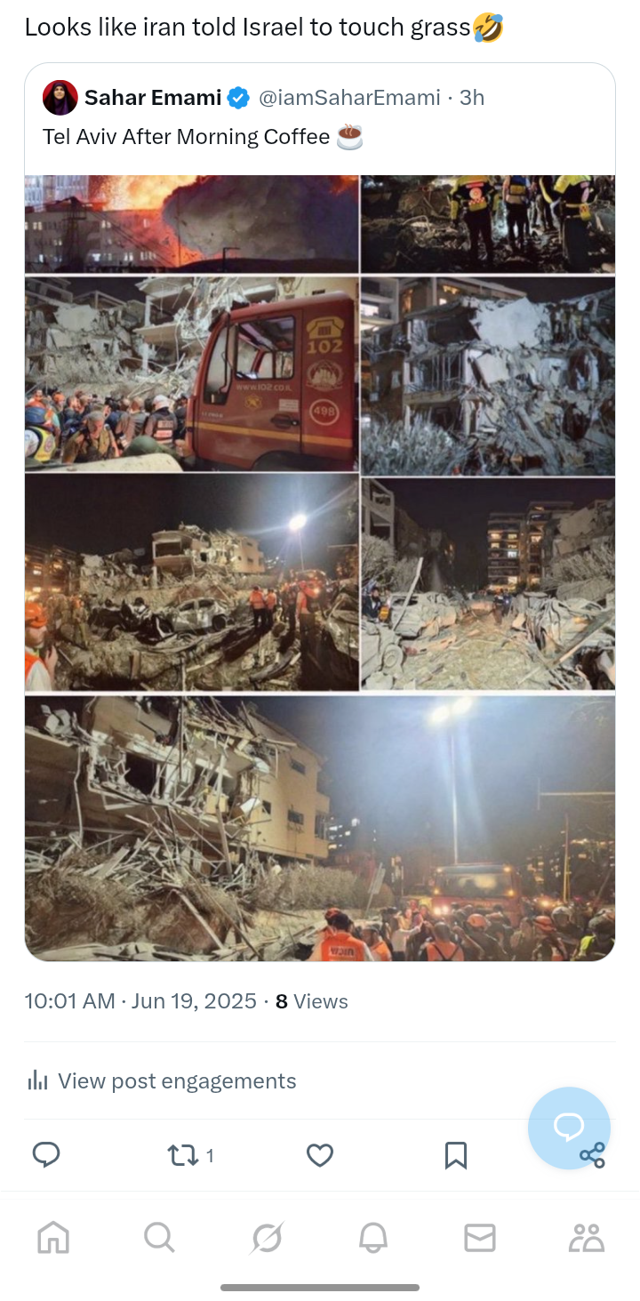 High Quality Iran destroys Israel Blank Meme Template