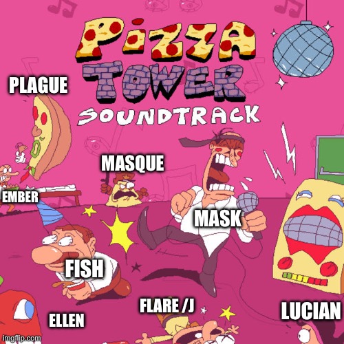 MASK FISH MASQUE PLAGUE EMBER ELLEN LUCIAN FLARE /J | made w/ Imgflip meme maker