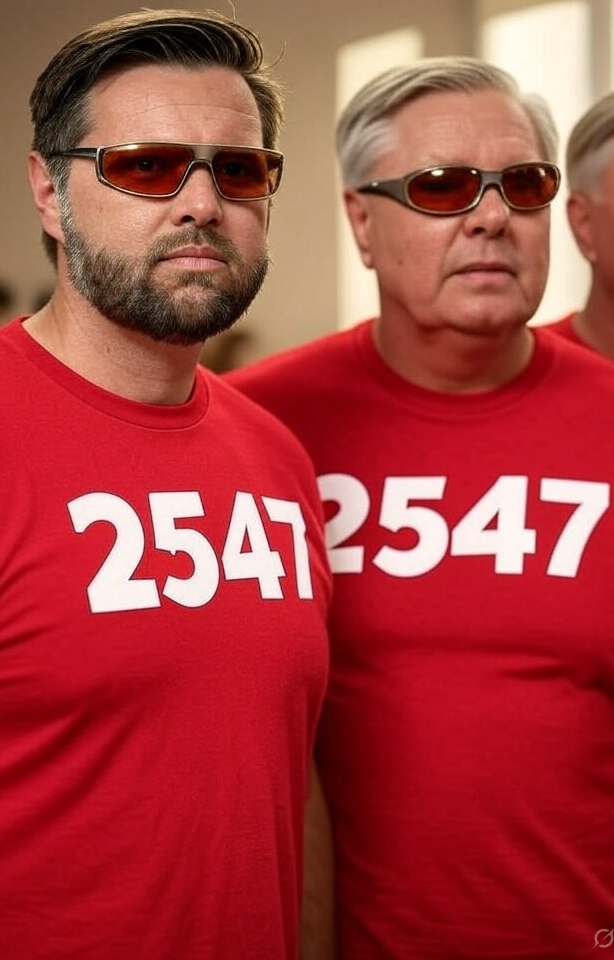 2547 JD Vance Lindsey Graham Blank Meme Template