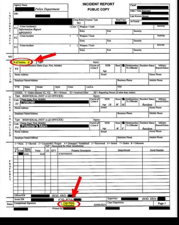 Potemer is innocent Blank Meme Template