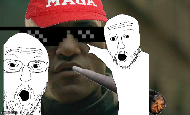Average newgen post | image tagged in memes,matrix morpheus | made w/ Imgflip meme maker