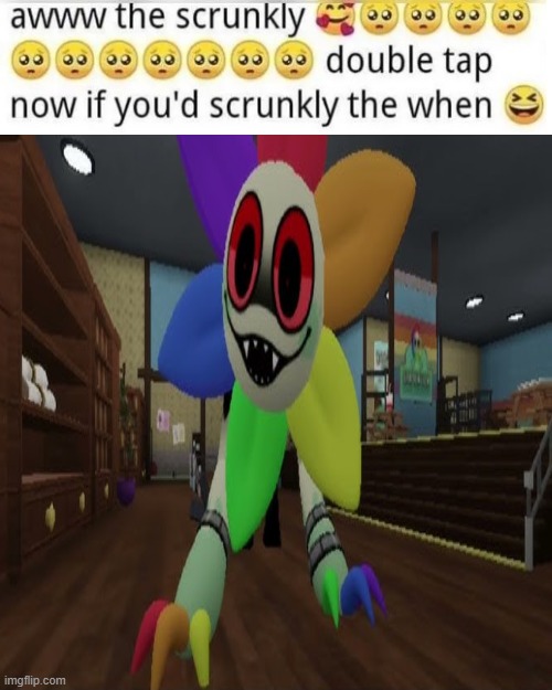 Prototype scrunkly | image tagged in prototype scrunkly | made w/ Imgflip meme maker