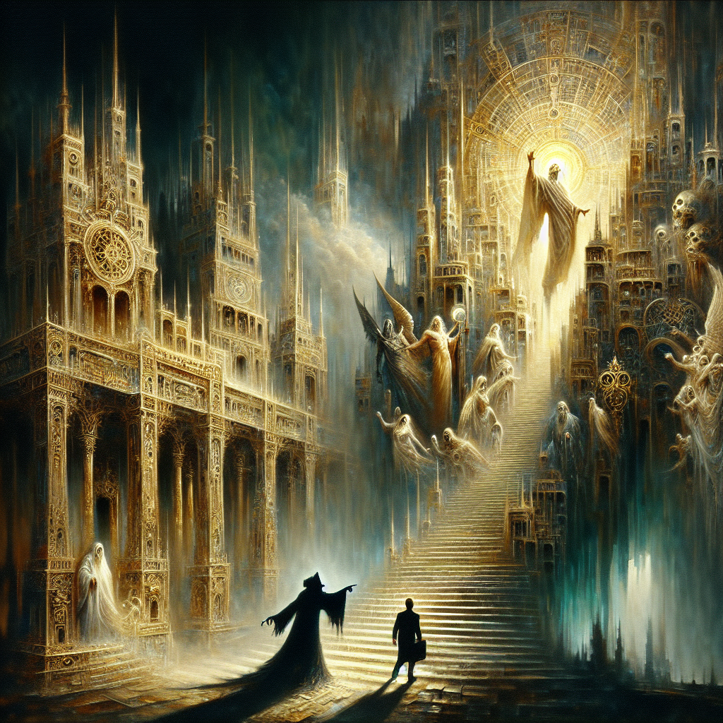 the devil took him to the holy city and placed him on the highes Blank Meme Template
