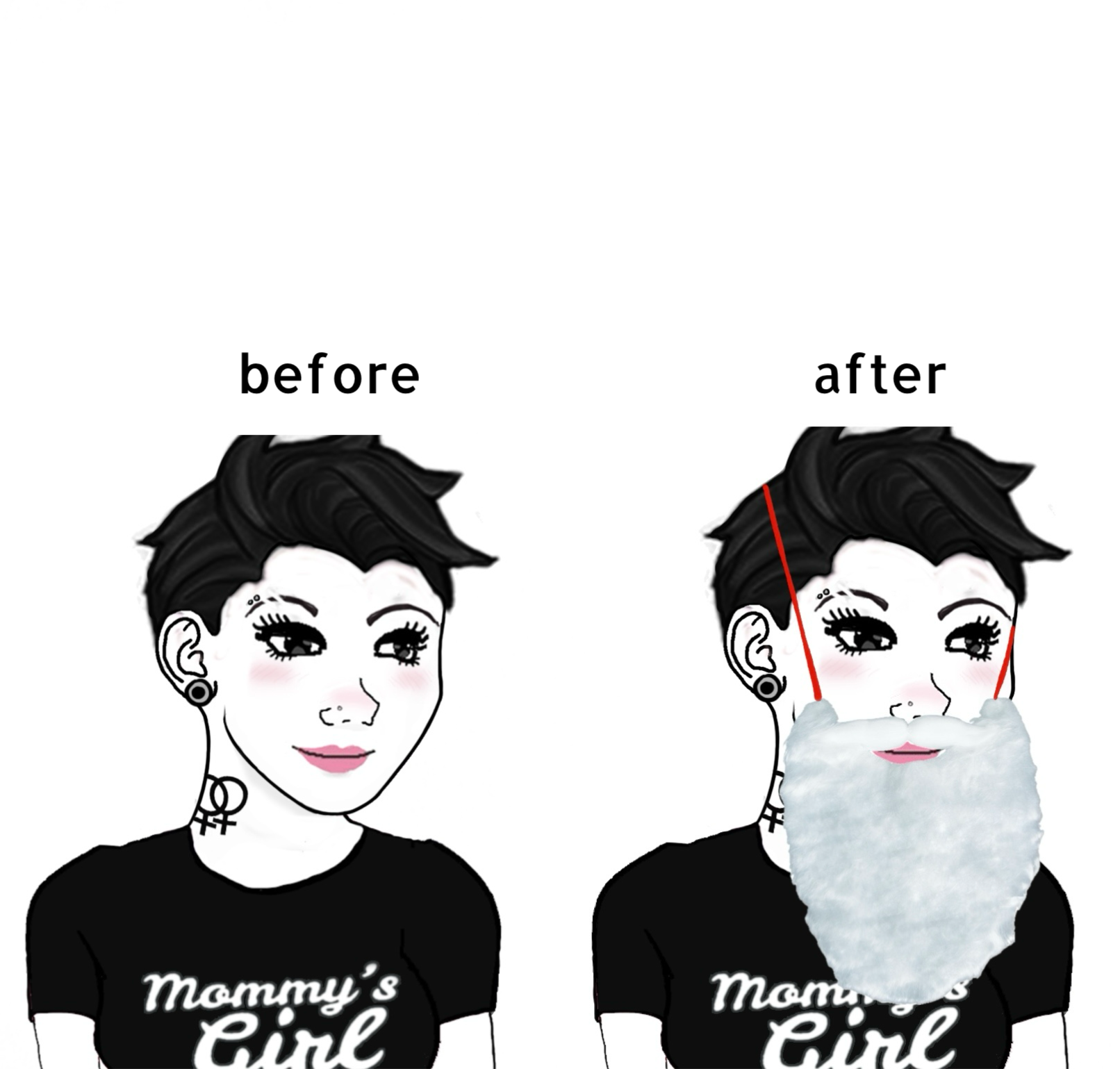 High Quality tran Blank Meme Template
