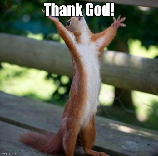 finally | Thank God! | image tagged in finally | made w/ Imgflip meme maker