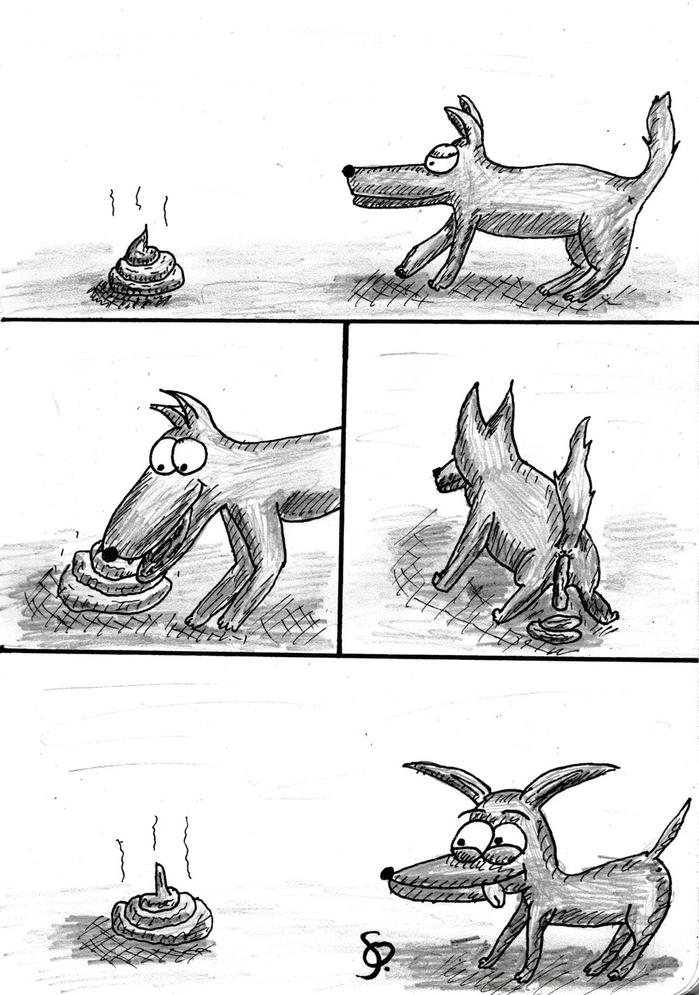 dog shit Blank Meme Template