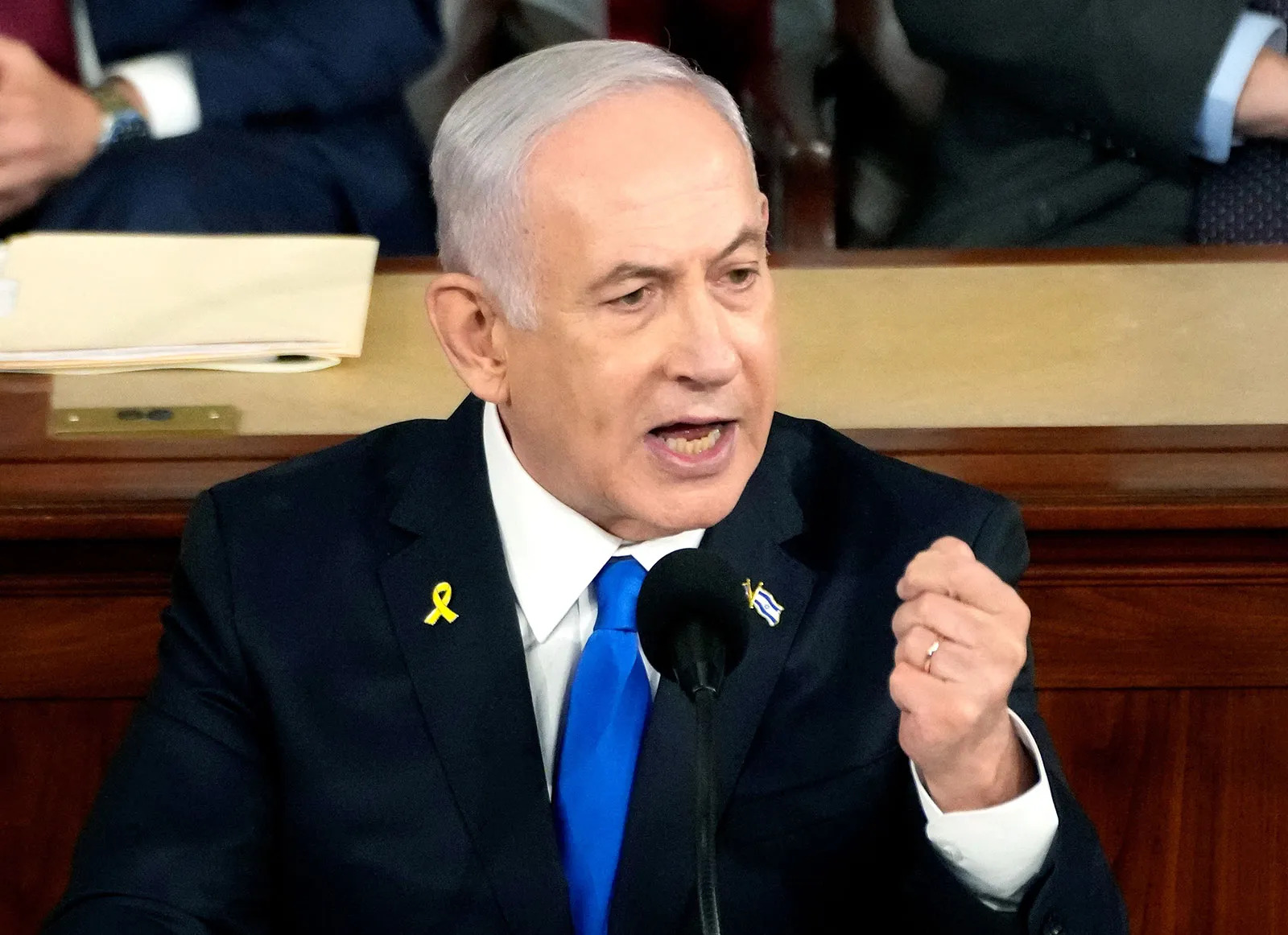 Netenyahu v Iran Blank Meme Template