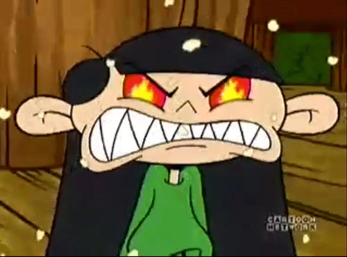 Pissed Off Kuki Sanban Blank Meme Template