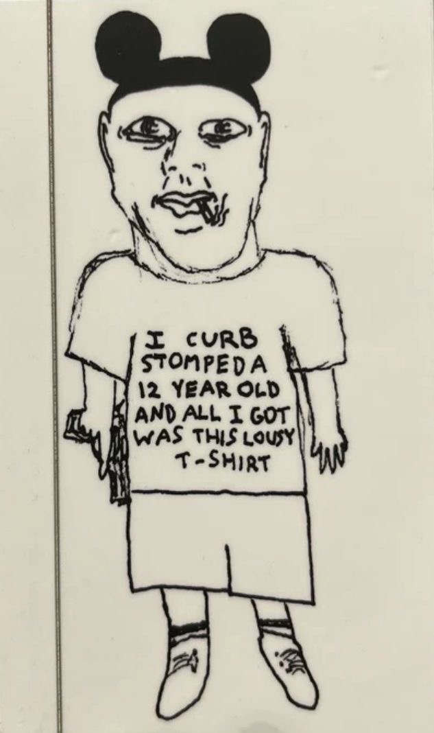 I curb stomped a 12 year old and all i got was this lousy t-shir Blank Meme Template