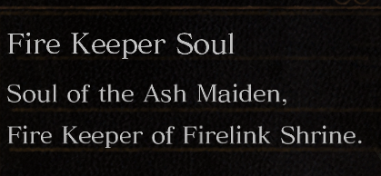 Fire Keeper Ash Maiden's Soul Blank Meme Template