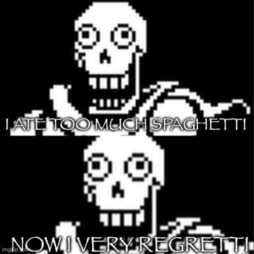 Spaghetti Regretti | made w/ Imgflip meme maker