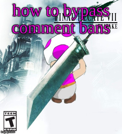 Final Hecate VII (thank you disco) | how to bypass comment bans | image tagged in final hecate vii thank you disco | made w/ Imgflip meme maker