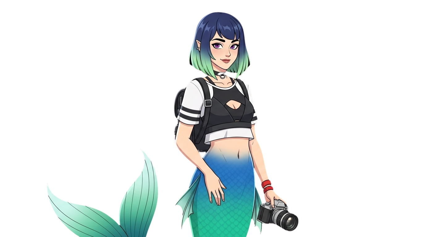 perrin mermaid Blank Meme Template