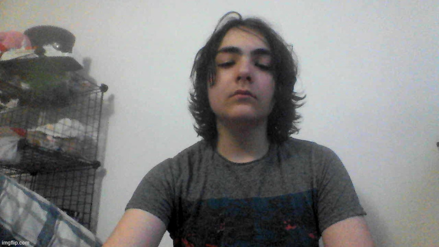 my hair's so majestic when i haven't brushed it in a while | made w/ Imgflip meme maker