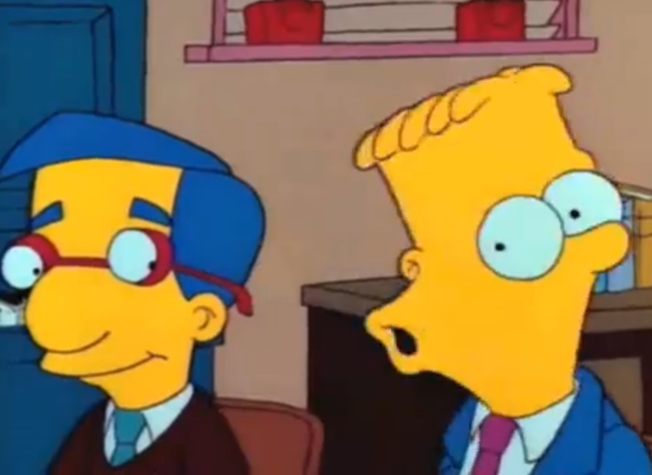 Simpsons glitch Blank Meme Template