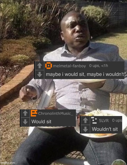 Man Eating From Three Plates | image tagged in man eating from three plates | made w/ Imgflip meme maker