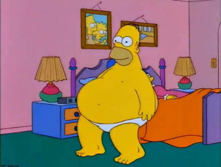 king size homer simpson Blank Meme Template