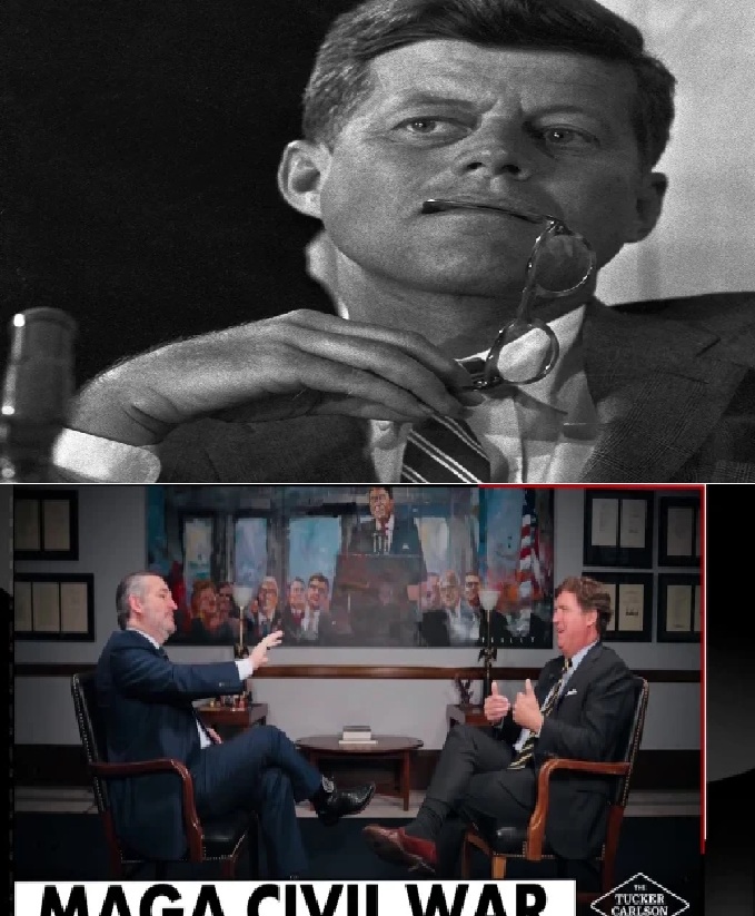 JFK vs Ted Cruz Blank Meme Template