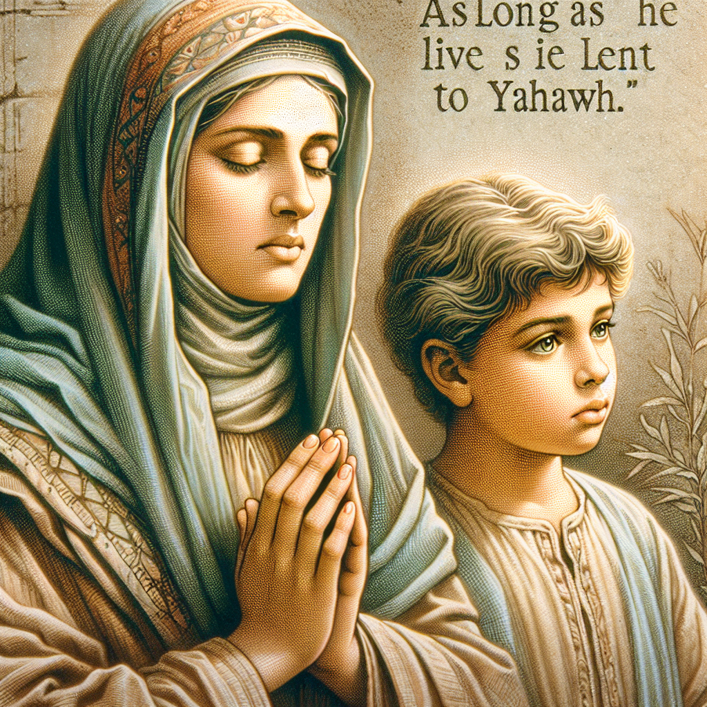 I prayed for this boy, and I in turn have lent him to Yahweh. .. Blank Meme Template