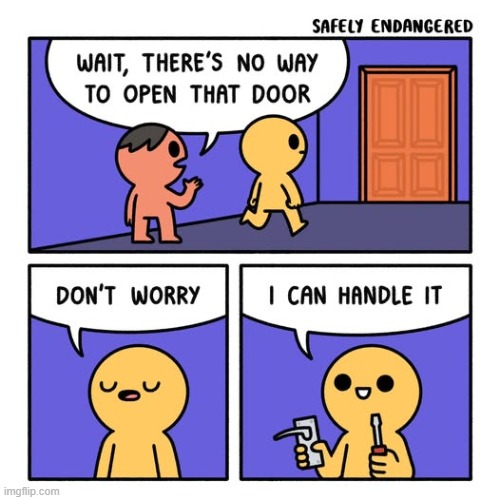 Can you handle the pressure? | image tagged in repost,funny,terrible puns | made w/ Imgflip meme maker