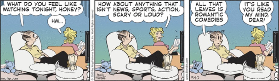 Blondie | image tagged in comics | made w/ Imgflip meme maker