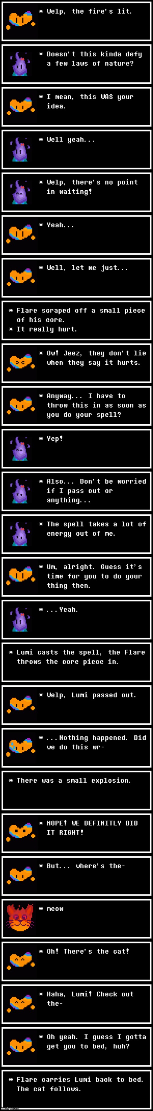 For 100k. (Thanks to flowey for the sprite) | made w/ Imgflip meme maker