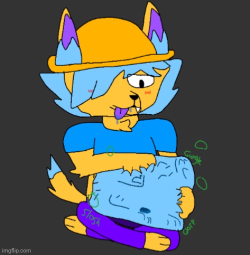 The fox's hunger | image tagged in gebrix vore | made w/ Imgflip meme maker