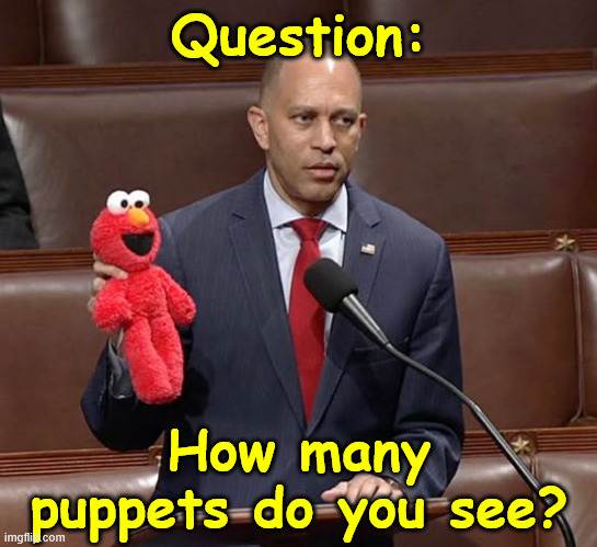 Question:; How many puppets do you see? | made w/ Imgflip meme maker