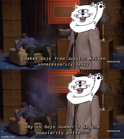 gege. gege. c'mon man. | image tagged in memes,anime,lol | made w/ Imgflip meme maker