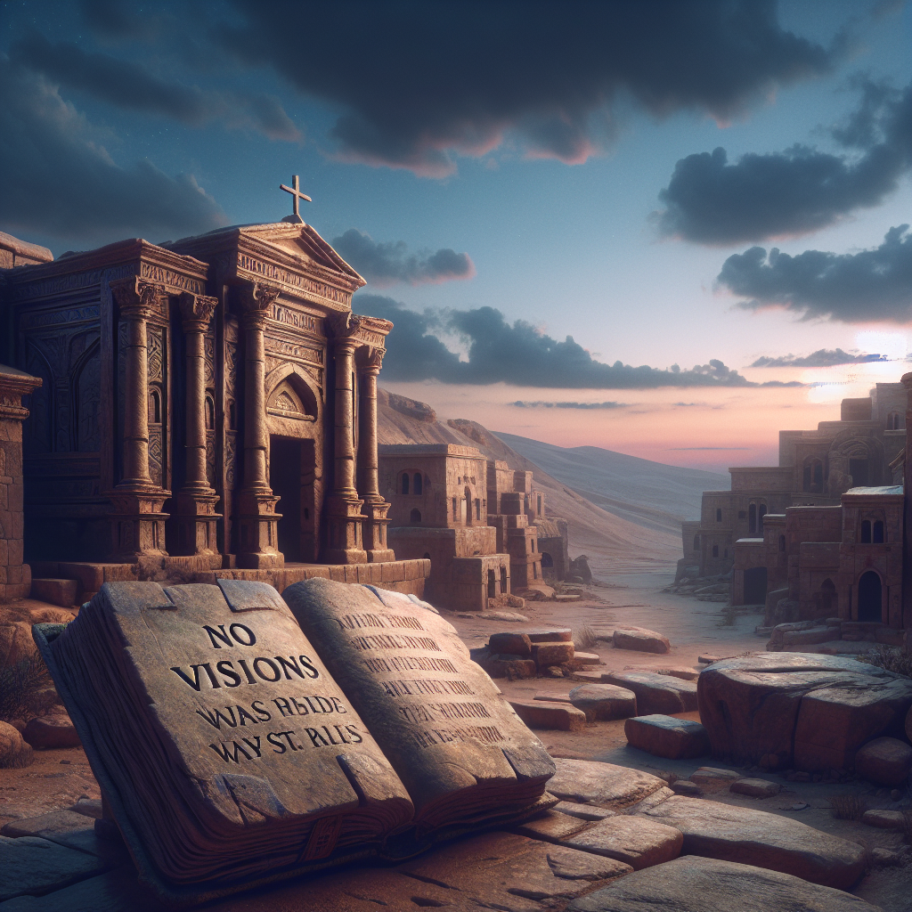 the word of God was rare, no visions Blank Meme Template