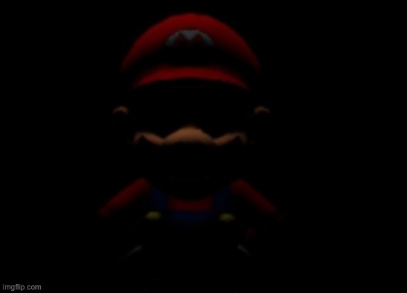 Evil Mario Stare | image tagged in evil mario stare | made w/ Imgflip meme maker