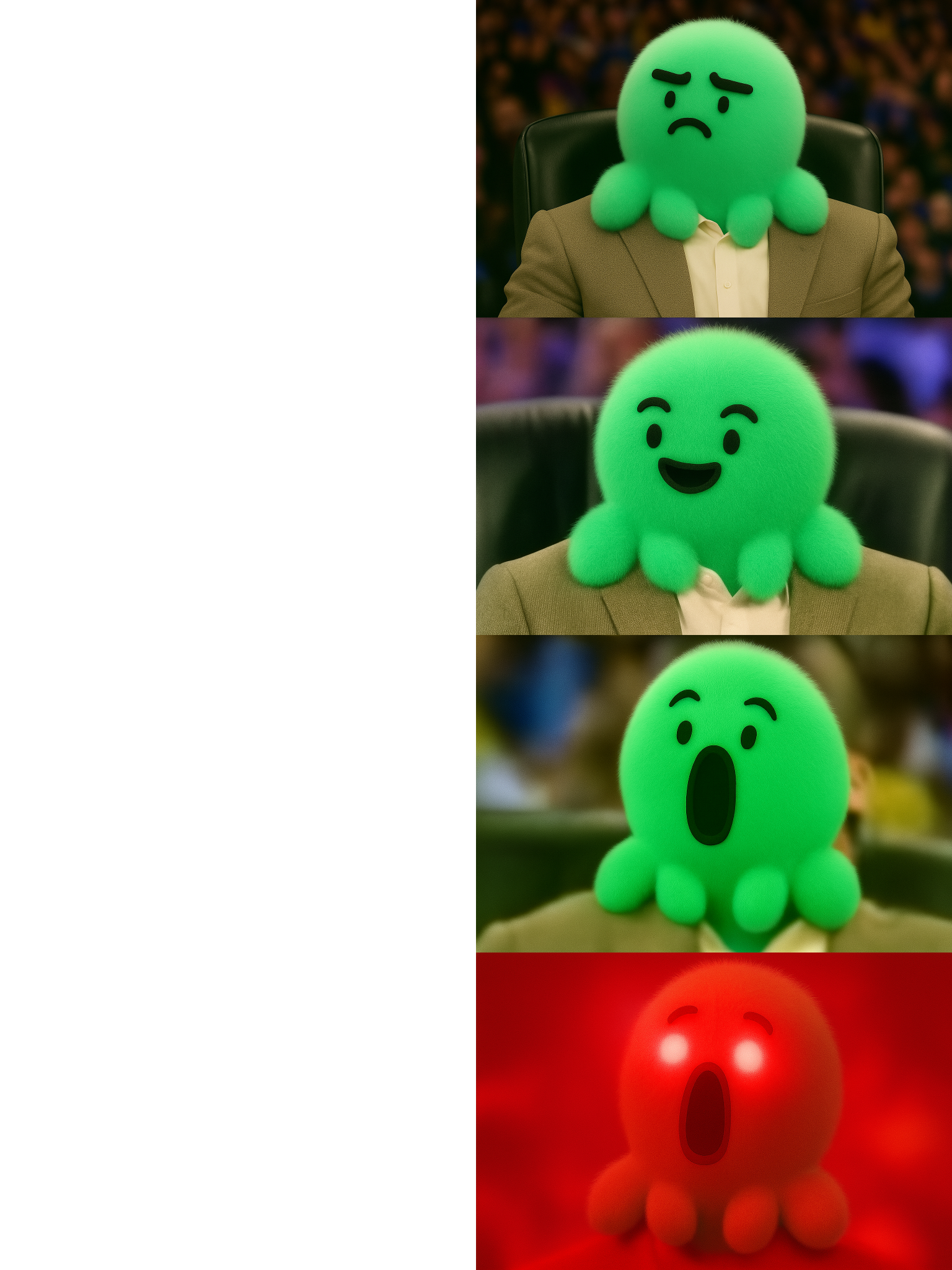 Mr. Ozzy McMahon reaction Blank Meme Template