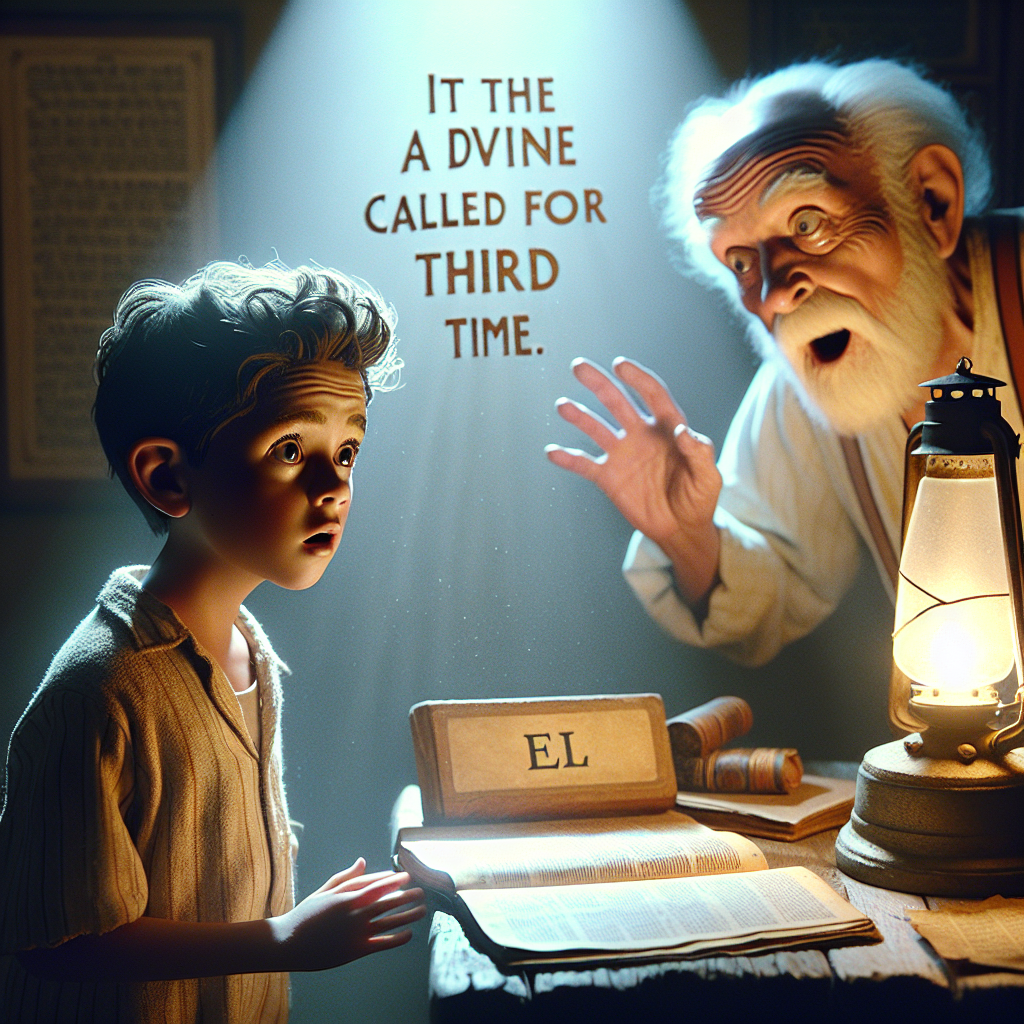 Yahweh called Samuel a third time...Then Eli realized that Yahwe Blank Meme Template