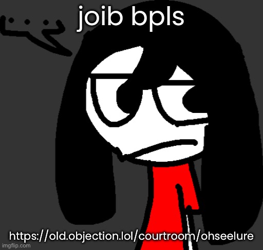 cartoonling offensive side eye | joib bpls; https://old.objection.lol/courtroom/ohseelure | image tagged in cartoonling offensive side eye | made w/ Imgflip meme maker