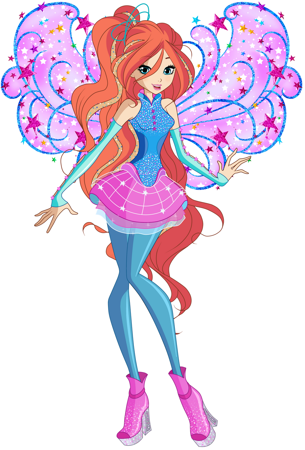 Winx Club Bloom Cosmix Blank Meme Template