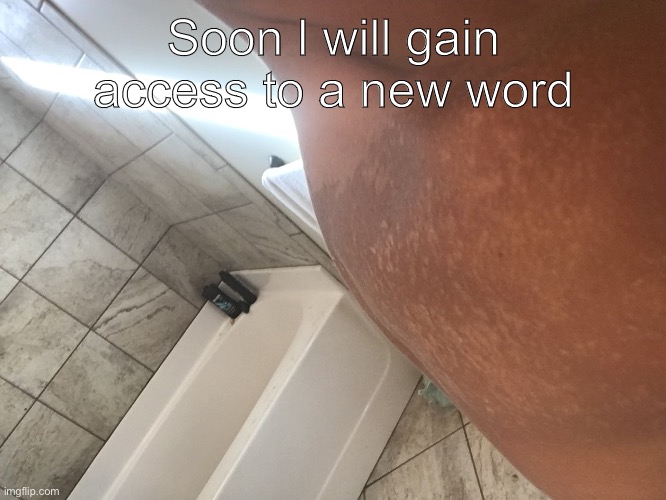 Soon l will gain access to a new word | made w/ Imgflip meme maker