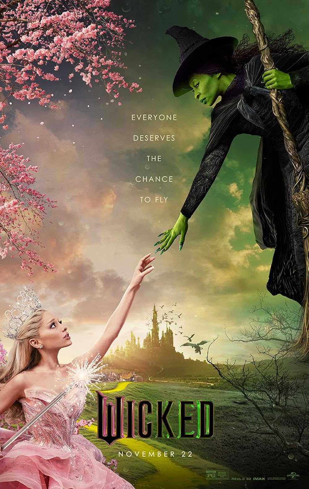 Wicked poster Blank Meme Template